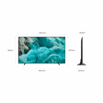 Samsung Smart TV TQ65Q7F 65" 4K Ultra HD HDR QLED svart