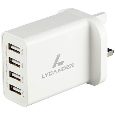 Elkontakt Lycander LPS4UK Engelska USB (Renoverade A+)