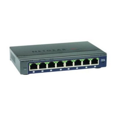 Schalter für das Büronetz Netgear GS108E-300PES 16 Gbps