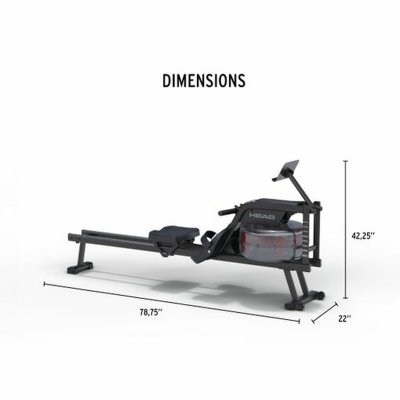 Head Roddmaskin HRW20701 Svart