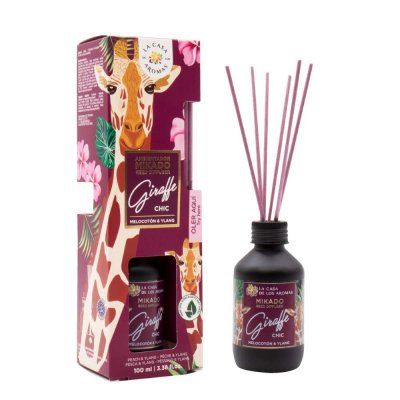 La Casa de los Aromas La Casa de los Aromas Parfympinnar Giraffe Chic Persika Ylang (100 ml) Glas