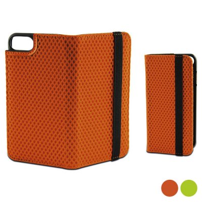 "Folio-fodral med resårband för mobil Iphone 7 Plus KSIX Sport (Färg: Orange)"