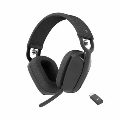 Logitech Bluetooth Hörlurar Zone Vibe Grå Grafit Plast