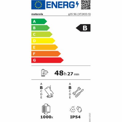 Motorola Smartphone moto g35 5G 6, 72" Octa Core 4 GB RAM 128 Svart Plast