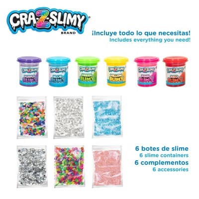 Cra-Z-Art Modellera Spel Bold&Brights (6 antal) Slime Plast
