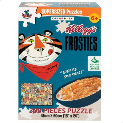 Colorbaby Pussel Kellogg's Frosties 300 Delar 6 antal 60 x 45 0, 1 cm