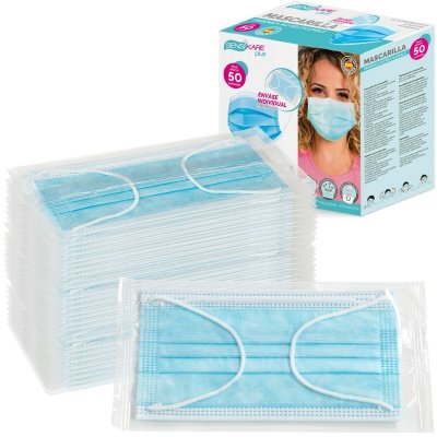 SensiKare Box of hygienic masks 50 Delar (12 antal)