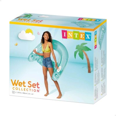 Intex Uppblåsbar stol för pool Sit N'Float 152 x 28 99 cm