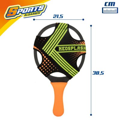 Colorbaby Strandspadar med boll Neopren Plast (6 antal)