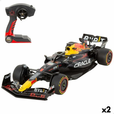 Red Bull röd Bull röd Bull Radiostyrd bil F1 2023 1: 10 (2 antal) Plast