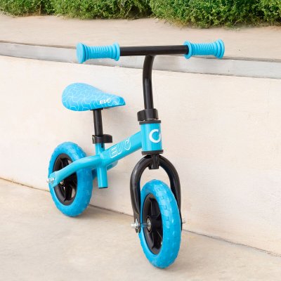 EVO Barncykel Blå Plast