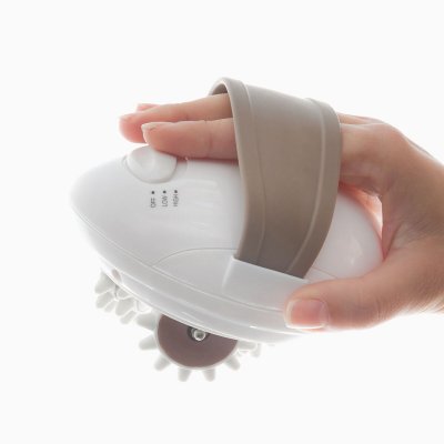 InnovaGoods Elektrisk massageapparat mot celluliter Vit Rostfritt stål