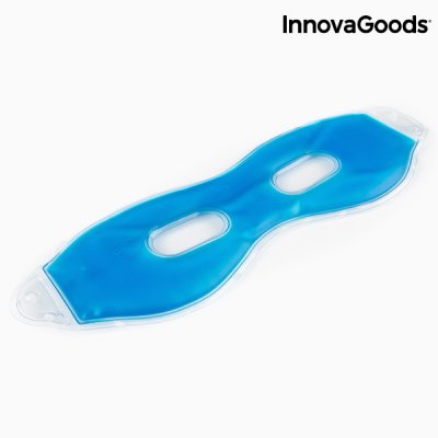 InnovaGoods Avslappnande gelmask Ageyes Blå