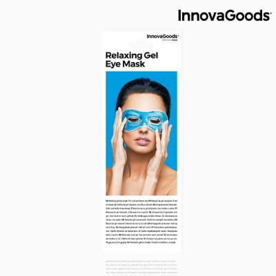 InnovaGoods Avslappnande gelmask Ageyes Blå