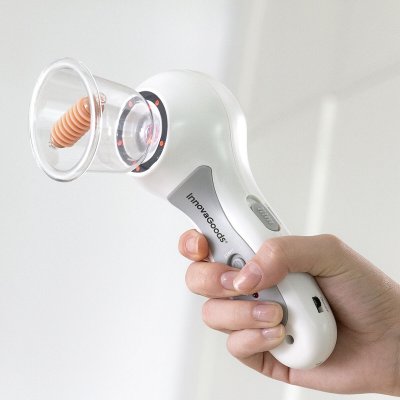 InnovaGoods Pro Vakuumterapi Anticellulit Enhet Vit