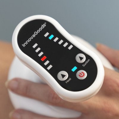 Uppladdningsbar och cellulitmotverkande sug- och massageenhet med värme Cellout InnovaGoods