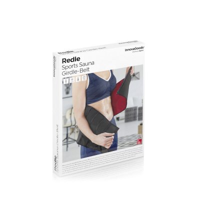 InnovaGoods Sportbälte med bastueffekt Redle Svart Polyester