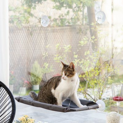 InnovaGoods Hängmatta för katt Catlax Grå Polyester