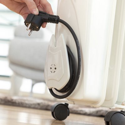 InnovaGoods Oljeelement Oinine 2000 W (9 ribbor) Vit Metall