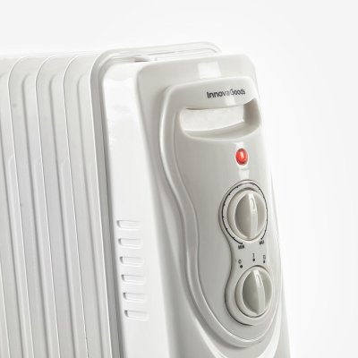 InnovaGoods Oljeelement Oinine 2000 W (9 ribbor) Vit Metall