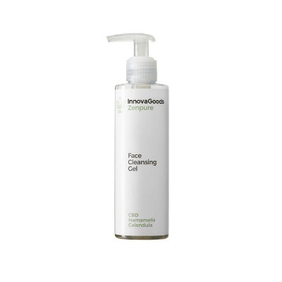 InnovaGoods Rengörande ansiktsgel CBD Zenpure 200 ml