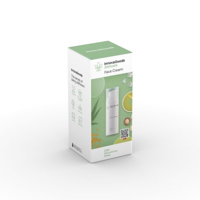 InnovaGoods Fuktgivande ansiktskräm CBD Zencare 50 ml