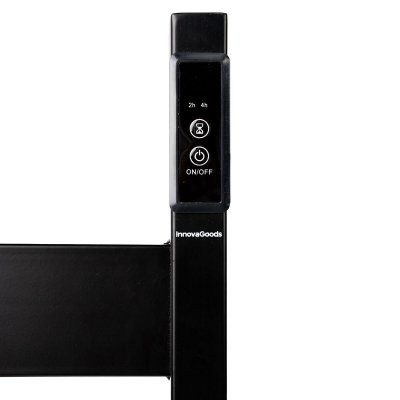 InnovaGoods Elektrisk handdukstork för vägg eller golv Towarck 5 Stänger Svart