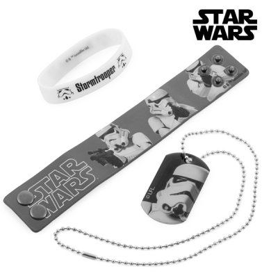 Armband och halsband Stormtrooper (Star Wars)