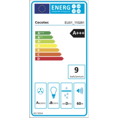 Cecotec Konventionell fläkt Flux TLT 604000 Rostfritt stål