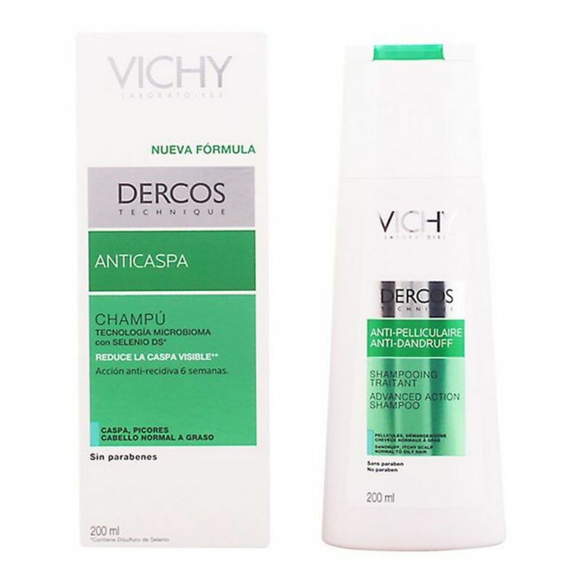 Vichy Schampo Anti-mjäll Dercos Dercos 200 ml