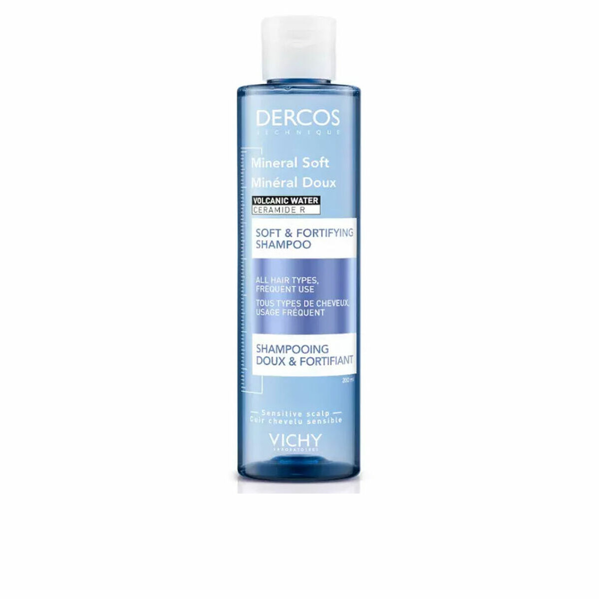 Vichy Schampo Stärka Shampoo Dercos Daglig Användning 200 ml