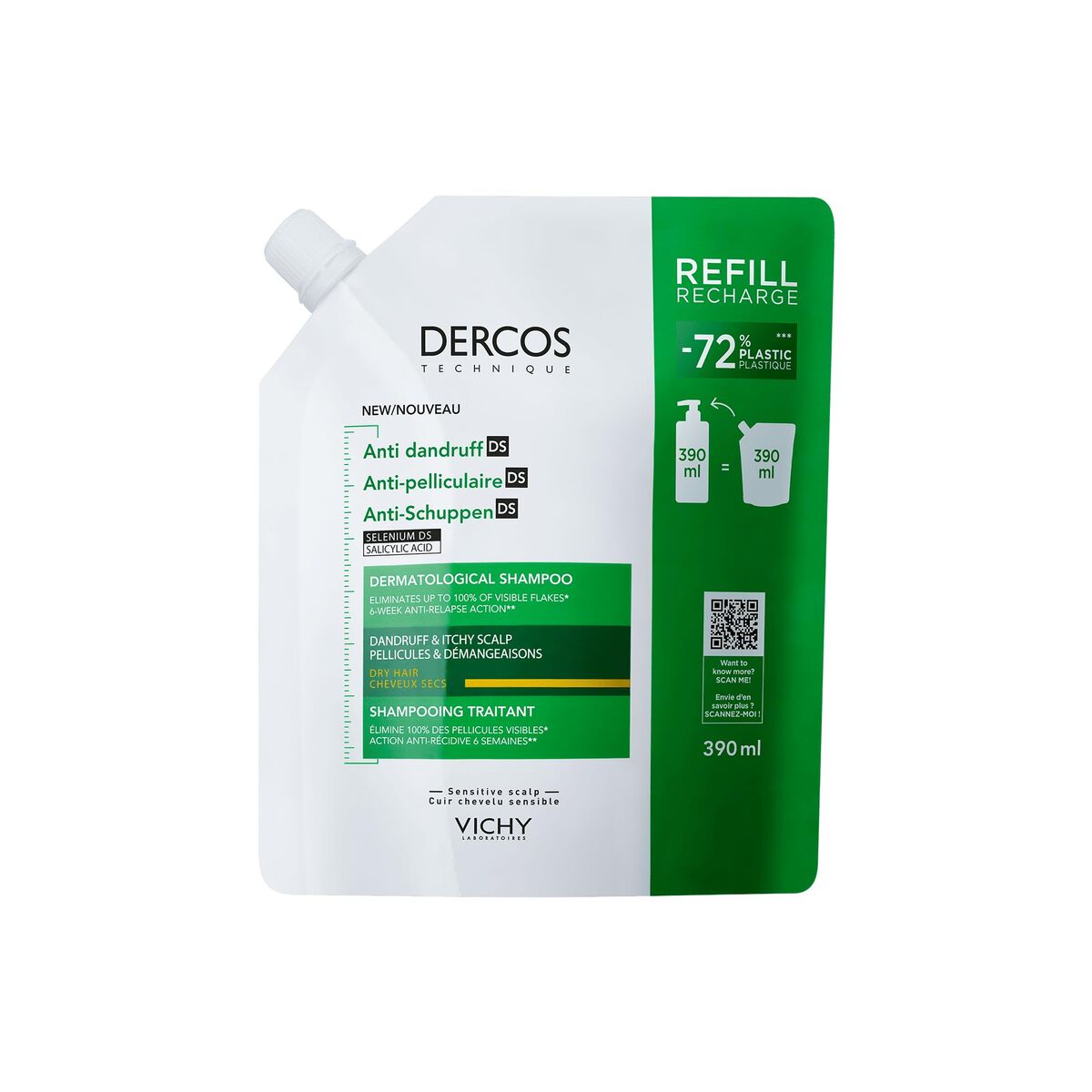 Vichy Schampo DERCOS 500 ml