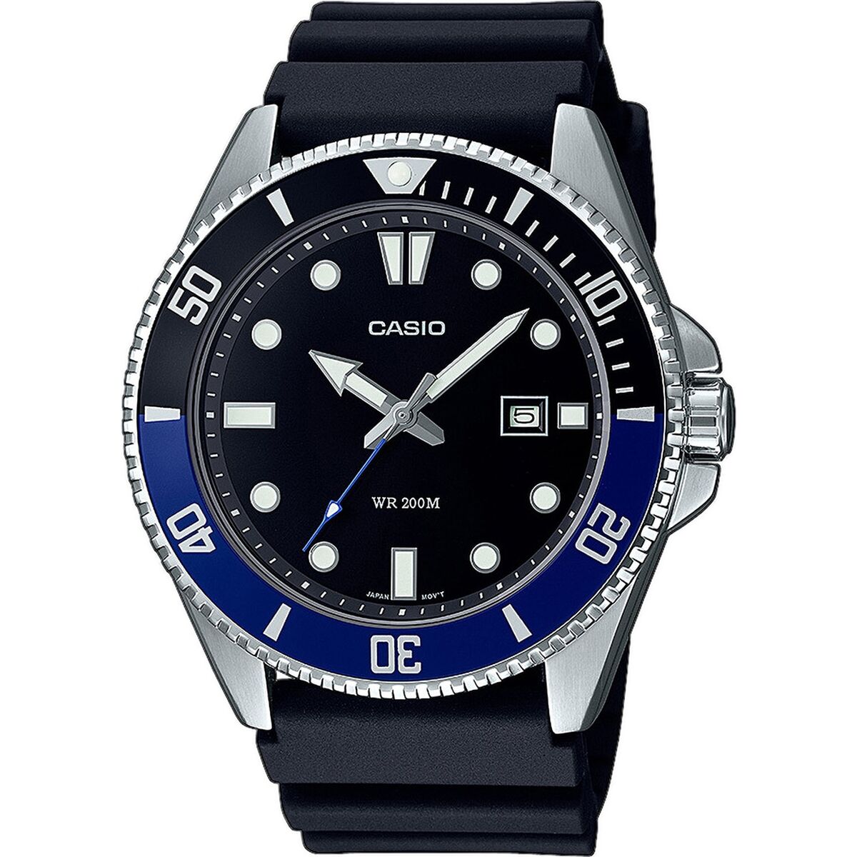 Herrklocka Casio MDV-107-1A2VEF Svart (Ø 44 mm)