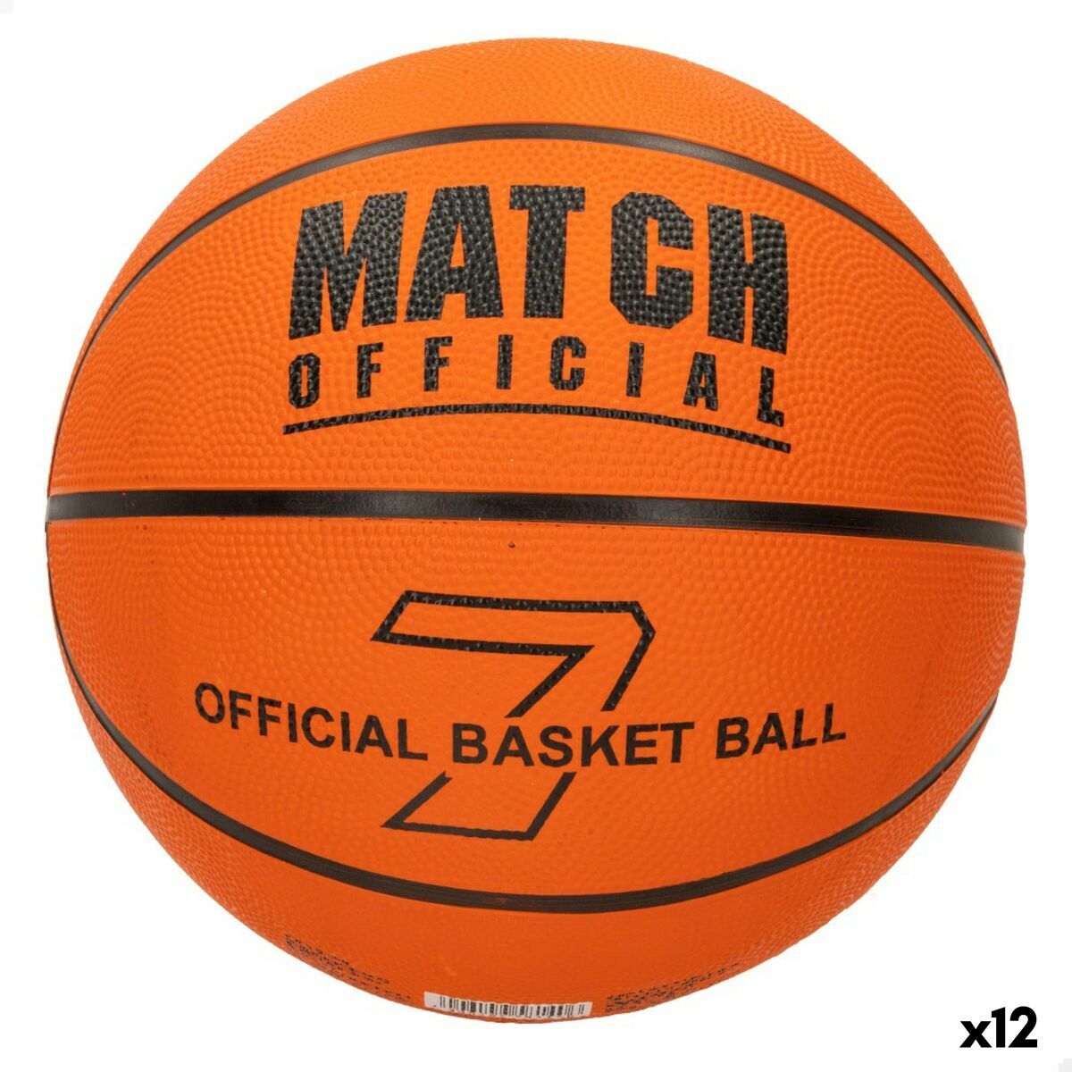N/A Basketboll John Toys Match 7 Ø 24 cm (12 antal)