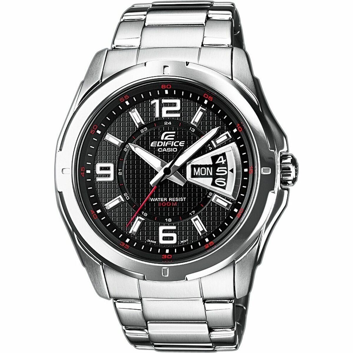 Herrklocka Casio CLASSIC DAY DATE - BLACK Svart Silvrig (Ø 45 mm)