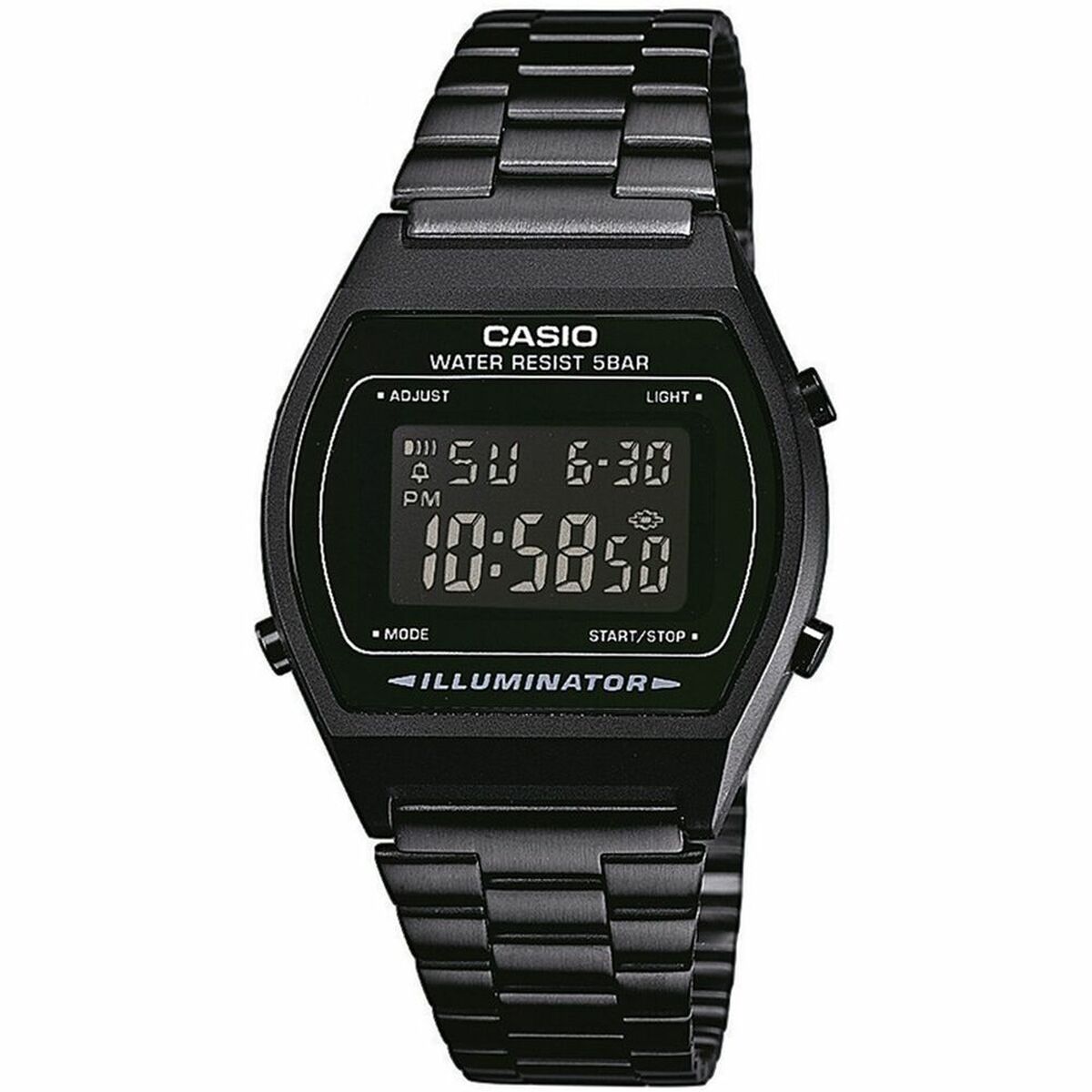 Herrklocka Casio ILLUMINATOR BLACK Svart (Ø 35 mm)
