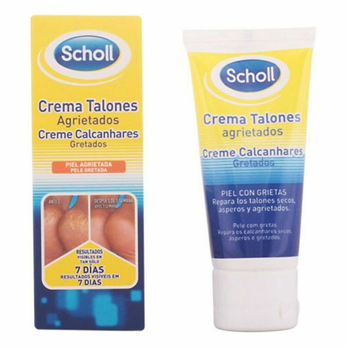 Scholl Kroppskräm Stärkande Kräm Talones Agrietados 60 ml 60 ml