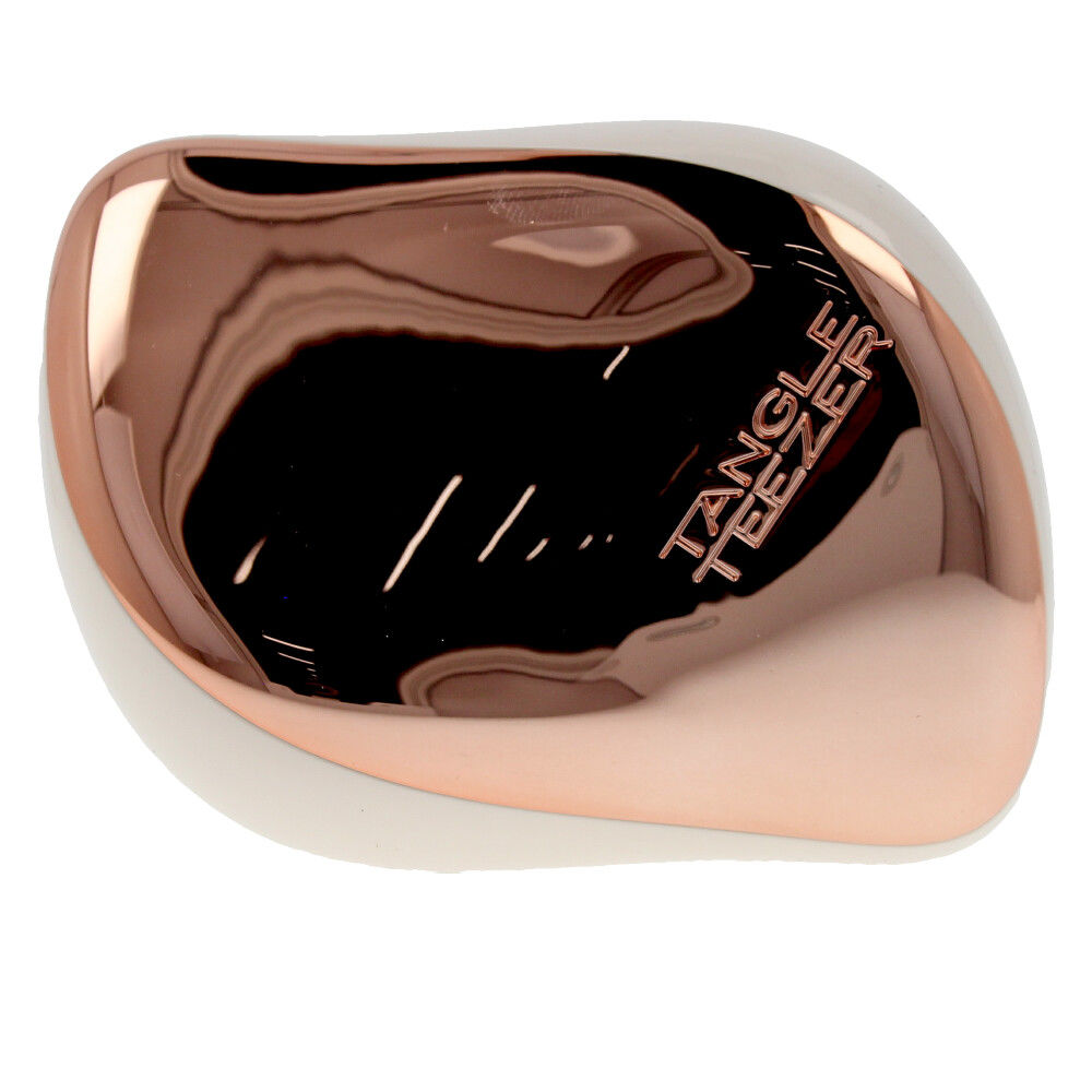 Tangle Teezer Hårprodukt Borste Compact Styler Gold White Vit