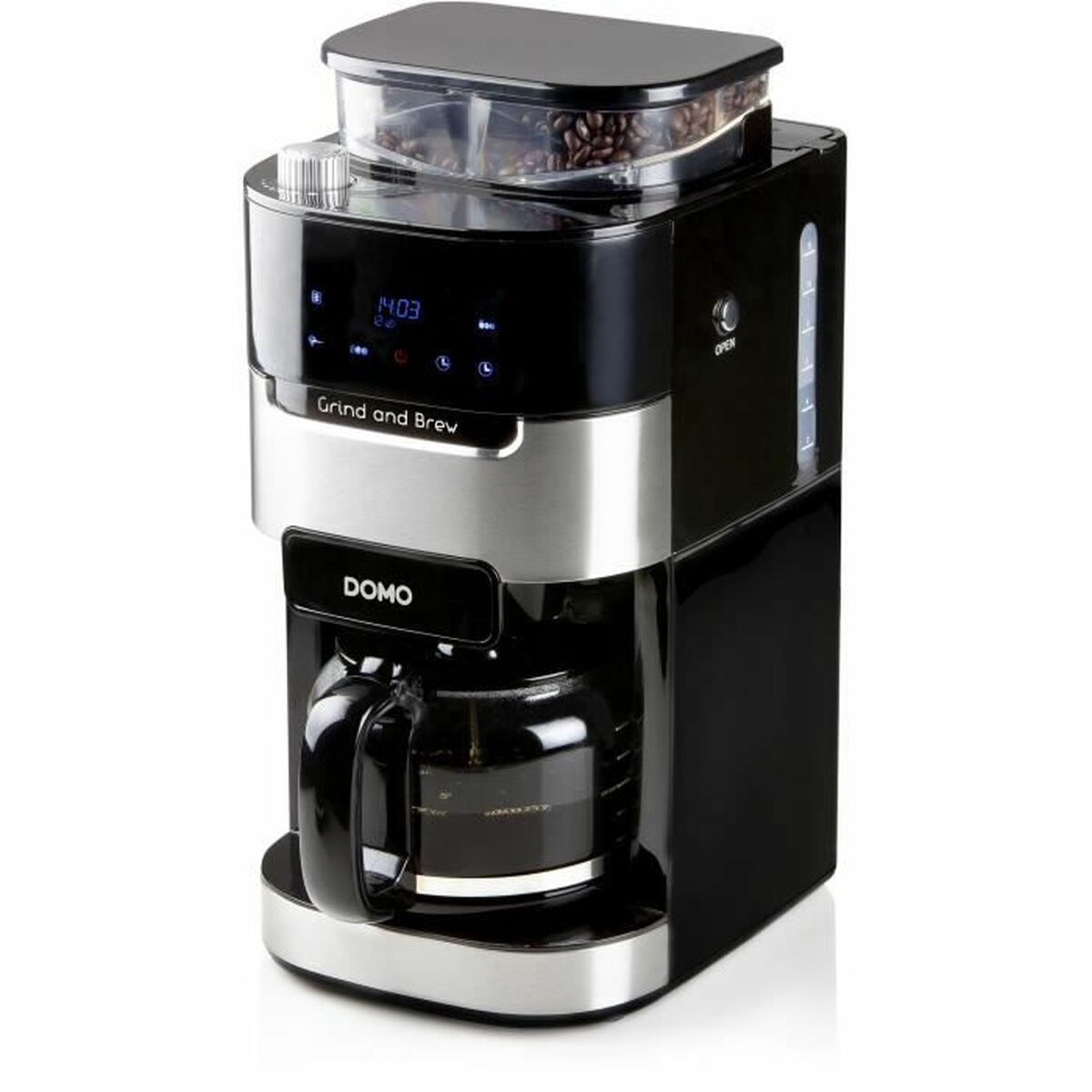 DOMO Kaffebryggare DO721K 1, 5 L Svart