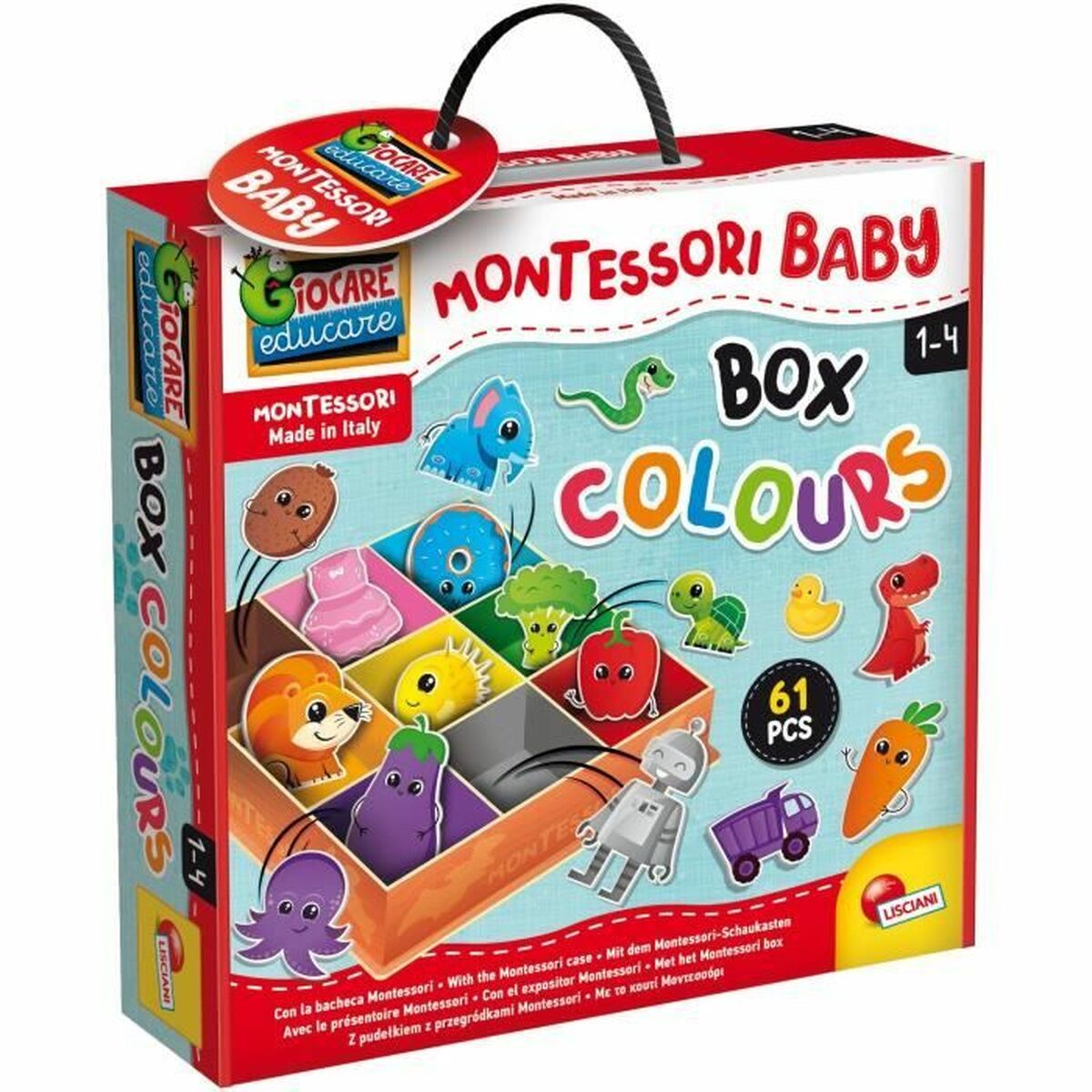 Lisciani Giochi Utbildningsspel Colours Multicolour blå