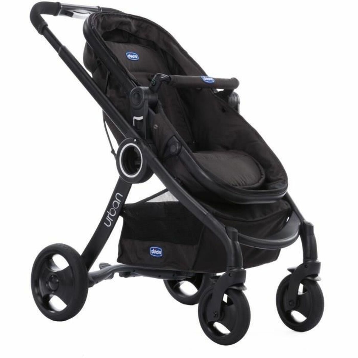 Chicco Babyvård Barnvagn Urban Plus Svart