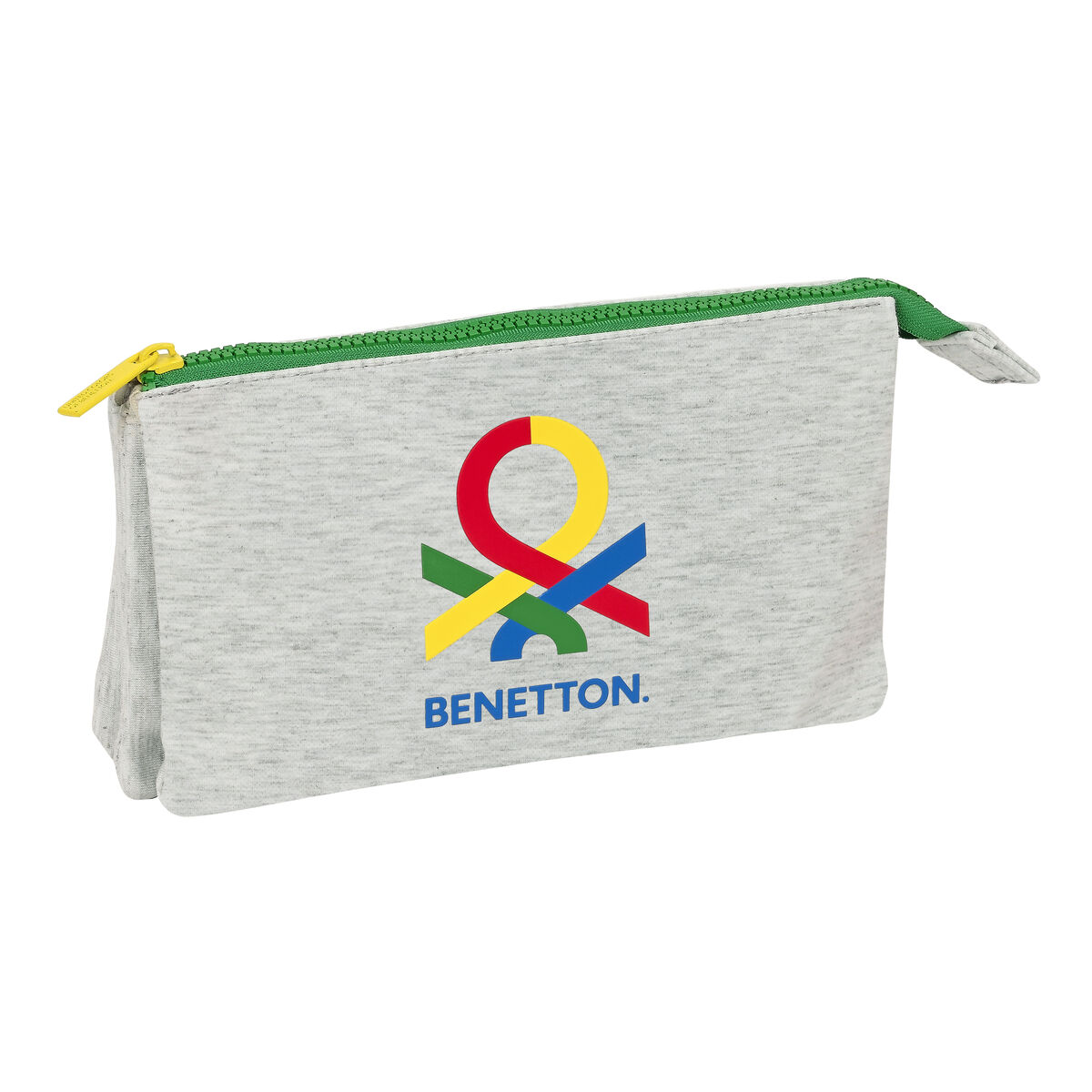 Benetton Tredubbel Carry-all Pop Grå (22 x 12 3 cm)
