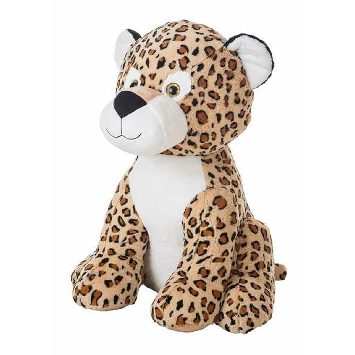 BigBuy Kids Mjukisleksak Jon Leopard Brun 80 cm polyester