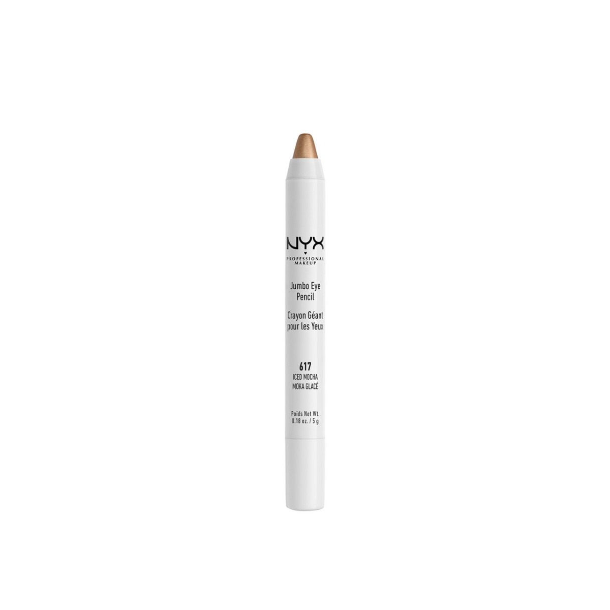 NYX Ögonpenna Jumbo iced mocha 5 g brun